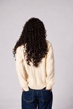 Serenity's Cable-Knit Sweater - Cream