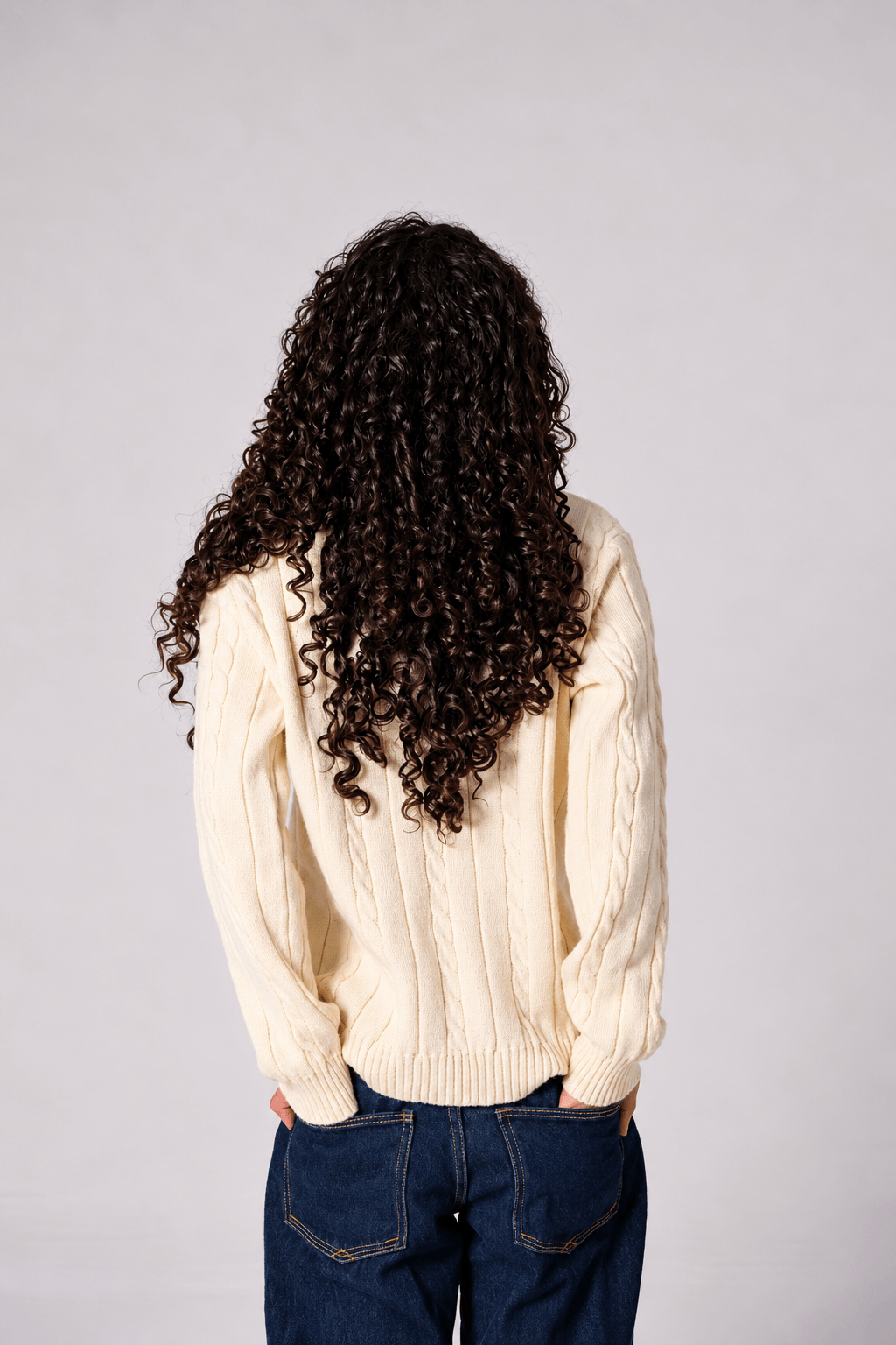 Serenity's Cable-Knit Sweater - Cream