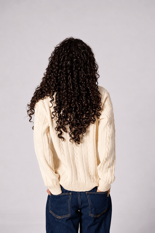 Serenity's Cable-Knit Sweater - Cream