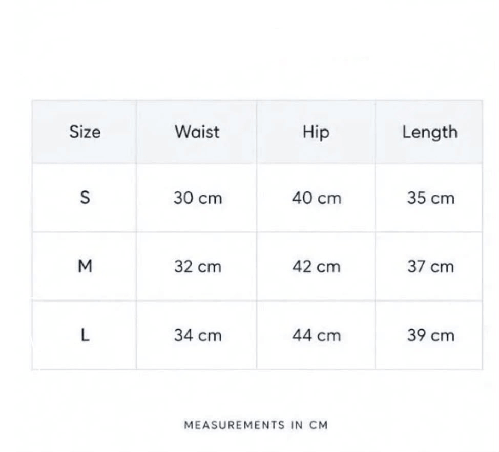 Size Guide & Measurements