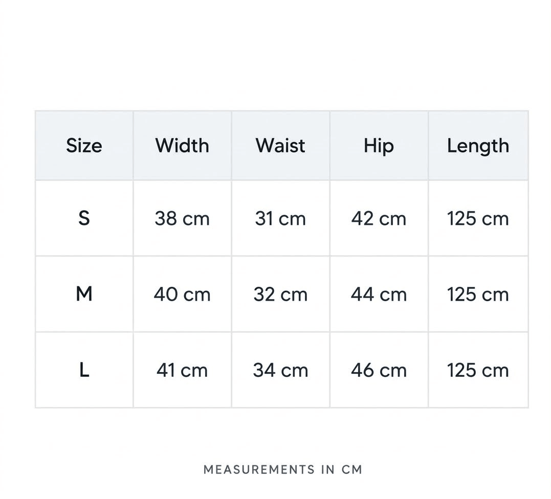Size Guide & Measurements